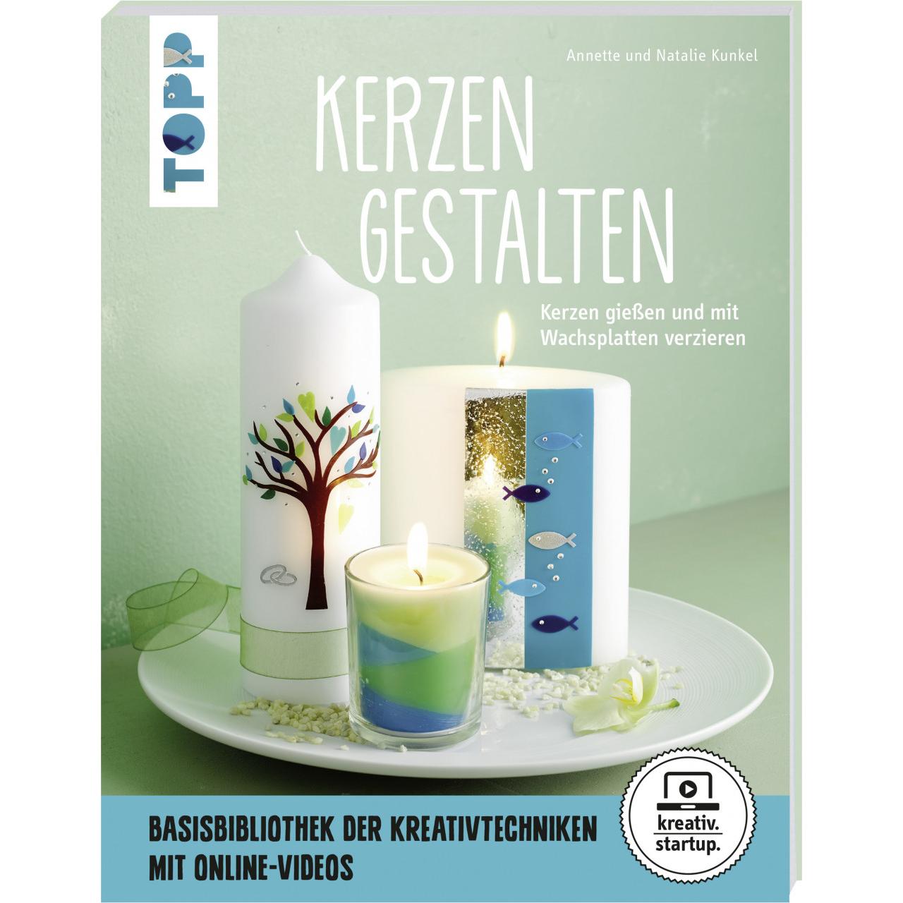 Kerzen gestalten, Sachbücher von Annette Kunkel, Natalie Kunkel