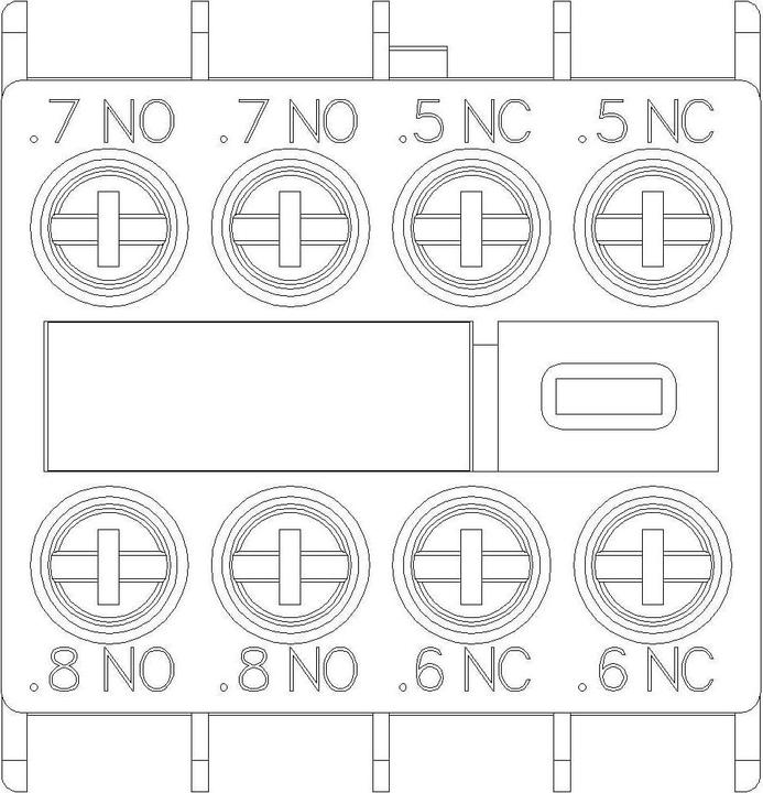 Actual product image Siemens Auxiliary switch for contactor