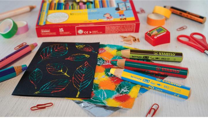 Immagine prodotto STABILO Woody 3 In 1 Duo Blu/Turchese (1x)