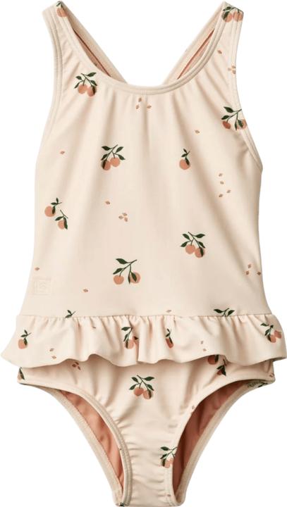 Actual product image Liewood Amara Printed Swimsuit - Peach / Sea Shell (98)