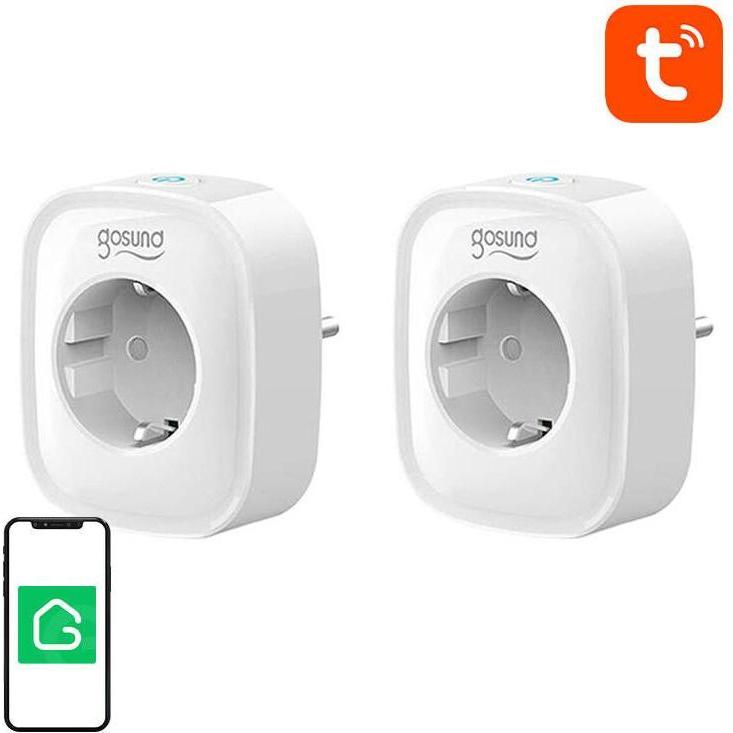 Gosund, Smart Plug, Smart socket WiFi SP1 (2-pack), Tuya