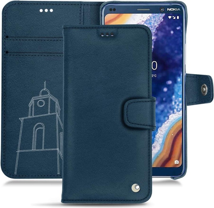 Actual product image Noreve Leather case wallet (Nokia 9 PureView)