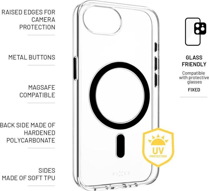Actual product image Fixed MagPurity for Apple iPhone 16e, clear (Apple iPhone 16e)