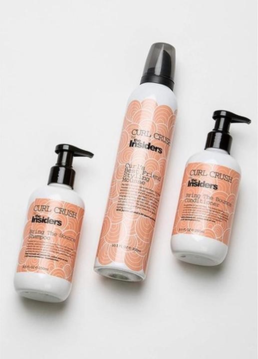Produktbild The Insiders Bring The Bounce Curl Shampoo Beruhigend und feuchtigkeitsspendend 250ml (250 ml, Flüssiges Shampoo)