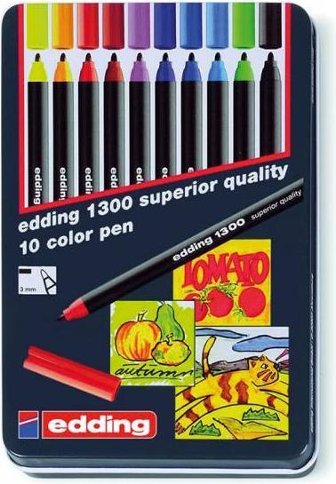 Produktbild Edding 1300 - Malfaserstifte (10x)