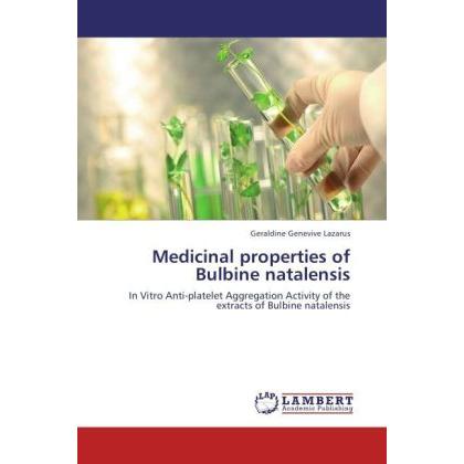 Medicinal properties of Bulbine natalensis, Fachbücher