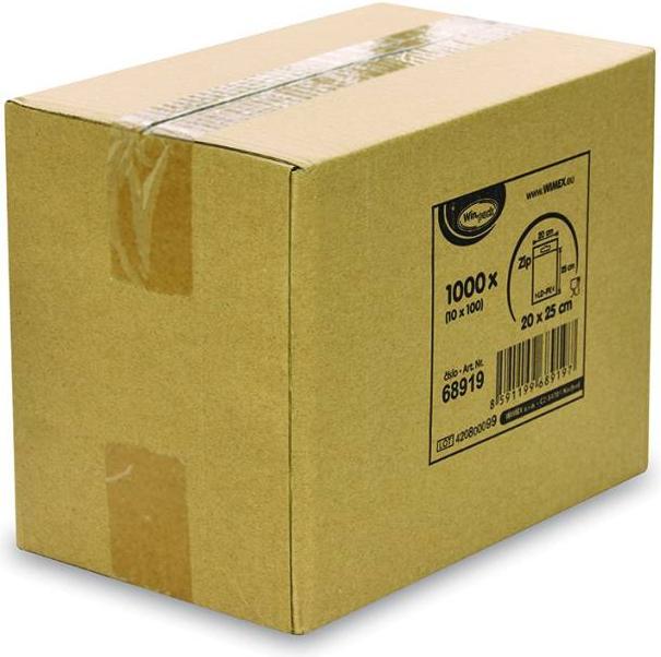 Actual product image Wimex.eu Quick release bags (LDPE) 20 x 25 cm - 1000 pieces (1000 x)