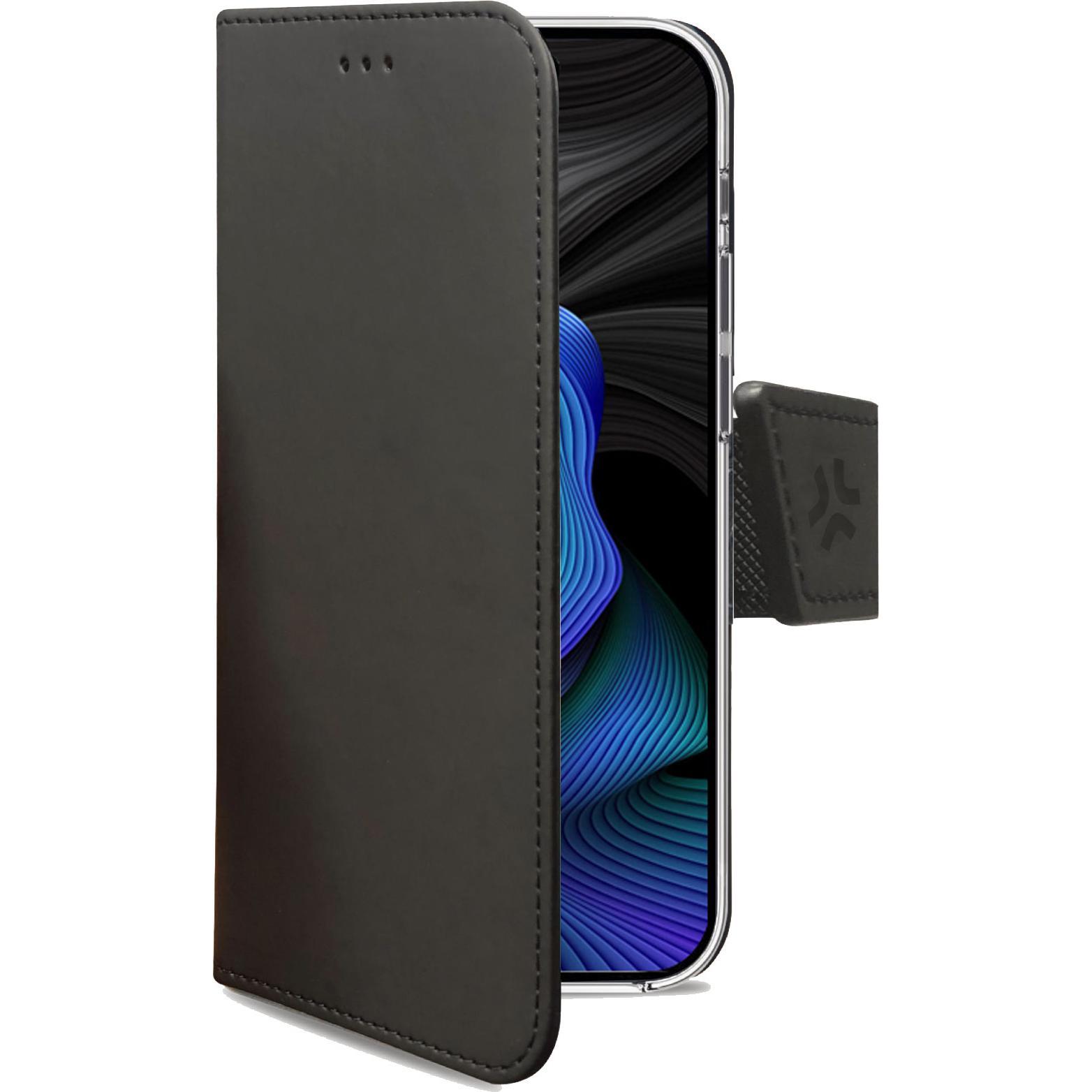 Celly Wally Case Iphone 15 Bk (Apple iPhone 15), Smartphone Hülle, Schwarz