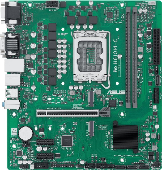 ASUS PRO H810M-C-CSM (LGA 1851, Intel H810, mATX)