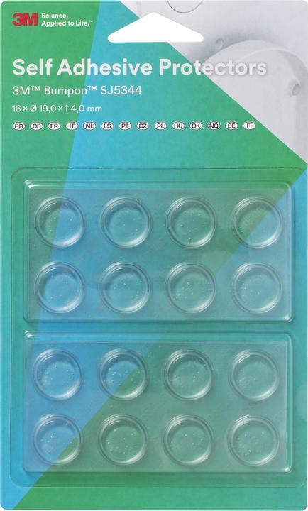 3M Bumpon (Anschlagdämpfer, 16 Stück)