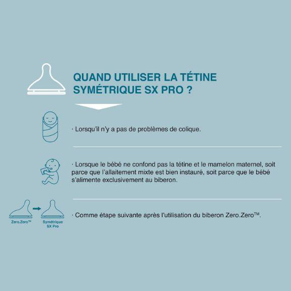 Actual product image Suavinex Silicone Teat SX Pro 2 Pack Teat L