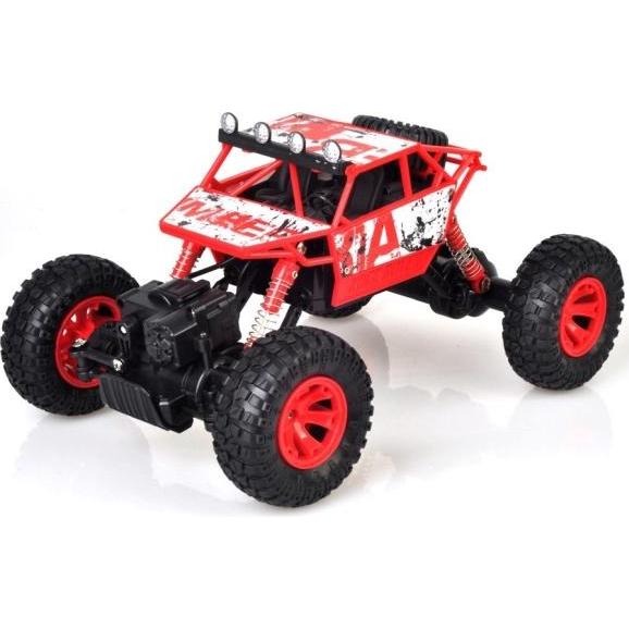 Zegan Rock Rover Fjernstyret 4WD Crawler 1:18 2.4G, Rød