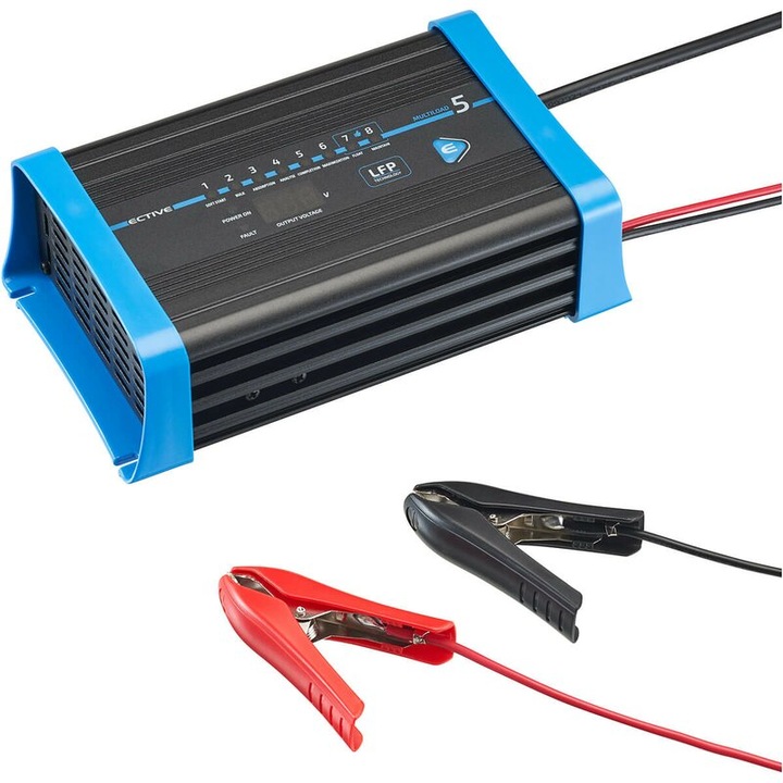 Produktbild Ective Multiload 5 LFP 5A/12V 8-Stufen Batterieladegerät (12V, 20 A)