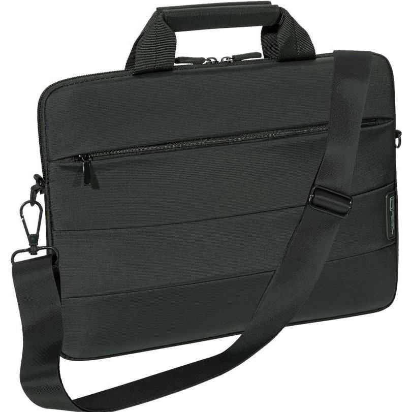 Pedea Ultrabook/ MacBook Tasche 33,8cm 13,3Zoll mit Zubehoerfach schwarz (13.30