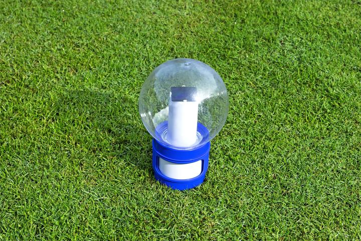 Actual product image Bestway SolarSphere LED Chemical Dispenser