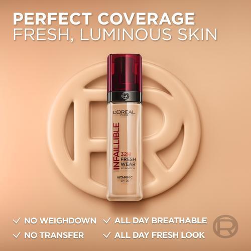 Produktbild L'Oréal Paris Infallible 24H Fresh Wear (15 Porcelain)