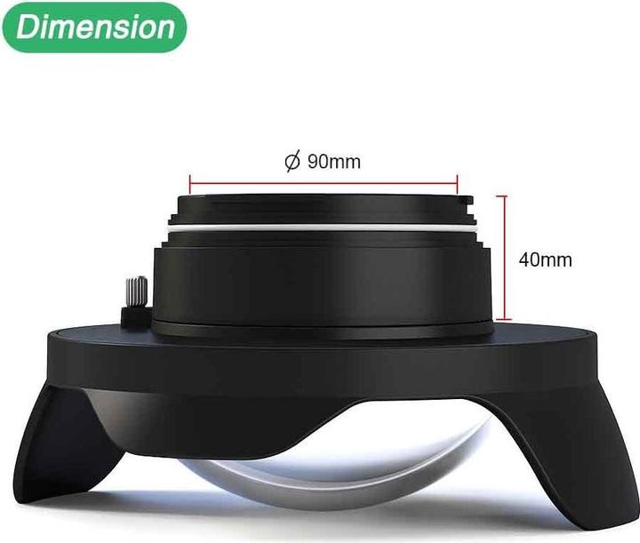 Actual product image Seafrogs WA005-B-GL (Underwater housing)