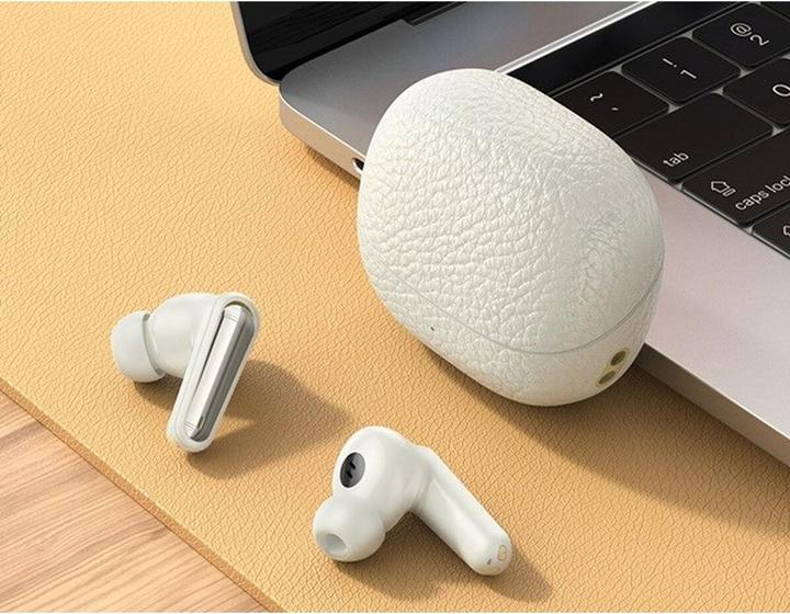 Produktbild Hoco EQ23 PLUS II Headset Wireless In-Ear Anrufe/Musik Bluetooth Weiss (Aktive Geräuschunterdrückung, 6 h, Kabellos)