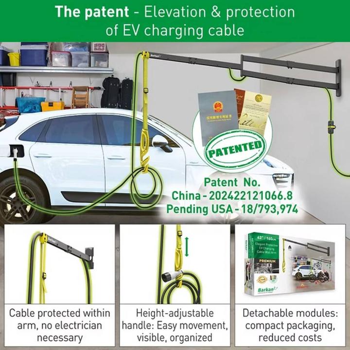 Produktbild Barkan Ladekabel Halterung