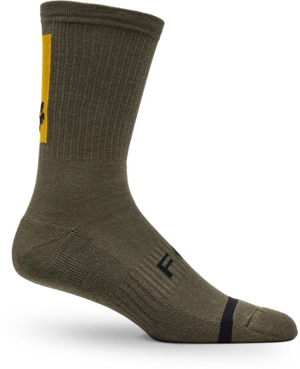 Actual product image Fox 8" Defend Sock (L/XL)