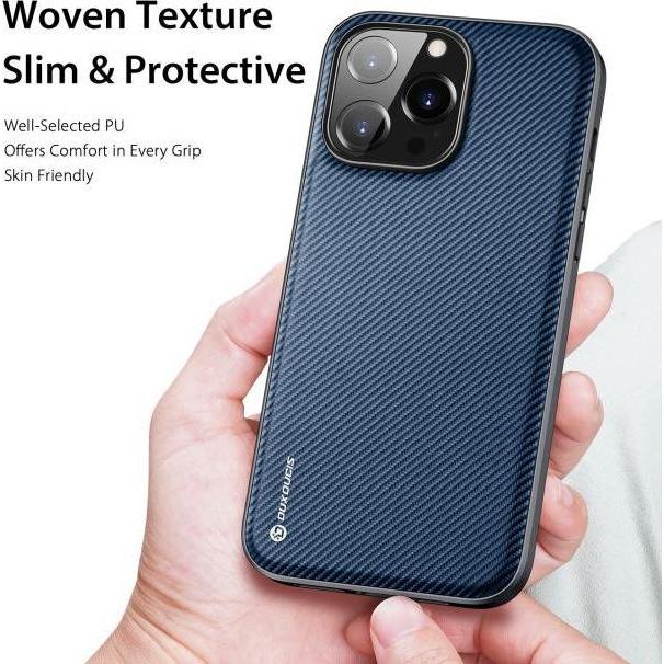 Thumbnail - Dux Ducis Fino Series Hardcase Hülle (Apple iPhone 14 Pro Max), Smartphone Hülle, Blau
