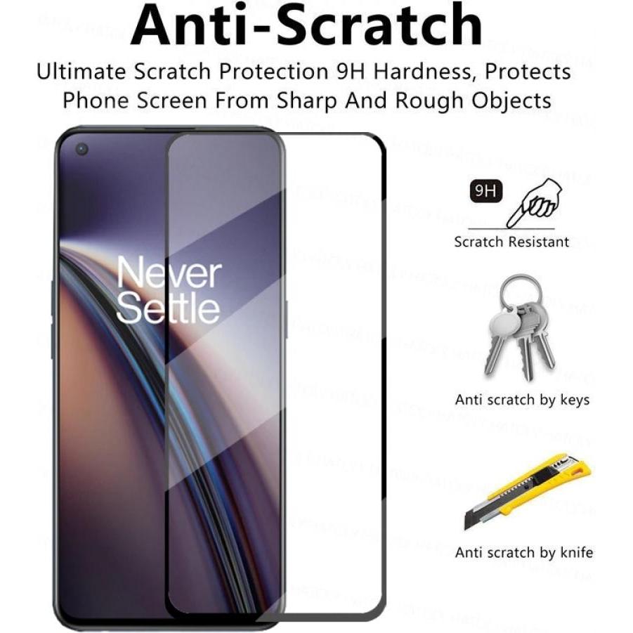 Thumbnail - Screenguard OnePlus Nord CE 5G Full Screen Panzerglas Schutzfolie 2.5D 9H (1 Stück, OnePlus Nord CE 5G), Smartphone Schu...