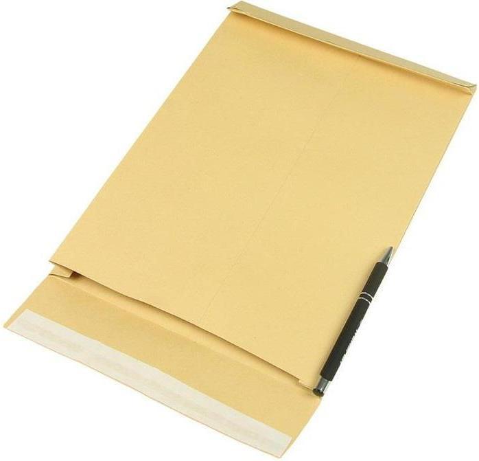 Produktbild Transpak Seitenfaltentasche Masse 229x324 C4 Faltenbreite 40mm braun SK-Verschluss L324xB324mm (250 Stk.)