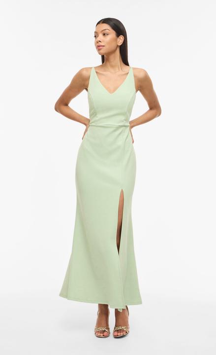 Image du produit Vila VICLARA V-Ausschnitt Maxikleid (L)