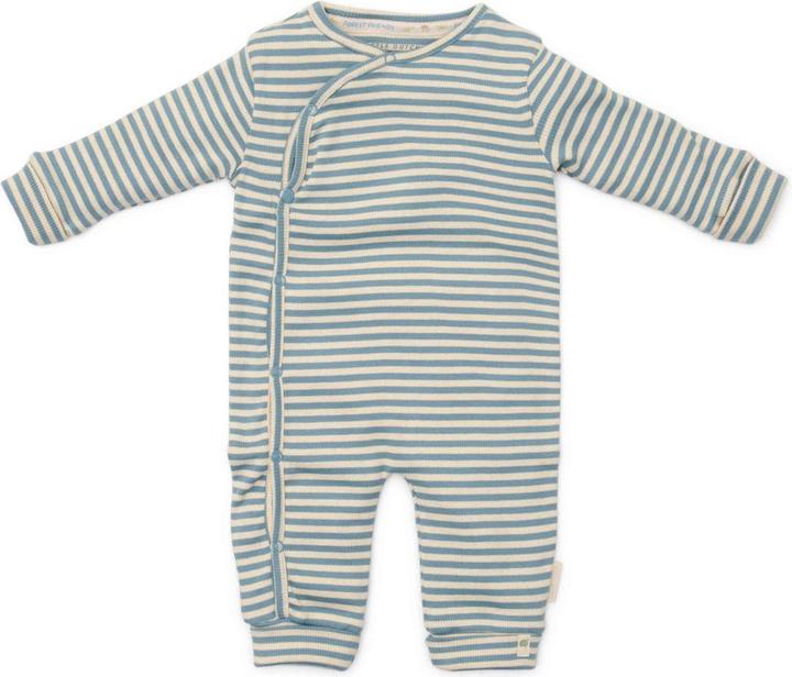Produktbild Little Dutch Strampler Stone Blue Stripe - 56 (56)