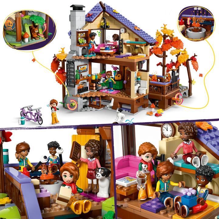 Produktbild LEGO Gemütliche Hütte im Herbstwald (42705, LEGO Friends)