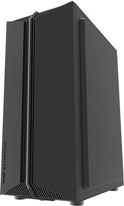 Image du produit Darkflash Tech DK151 boîtier d'ordinateur LED avec 3 ventilateurs (noir) (ATX, ITX, mATX)