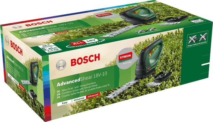 Immagine prodotto Bosch Home & Garden Advanced Shear 18V-10 (Batteria ricaricabile)