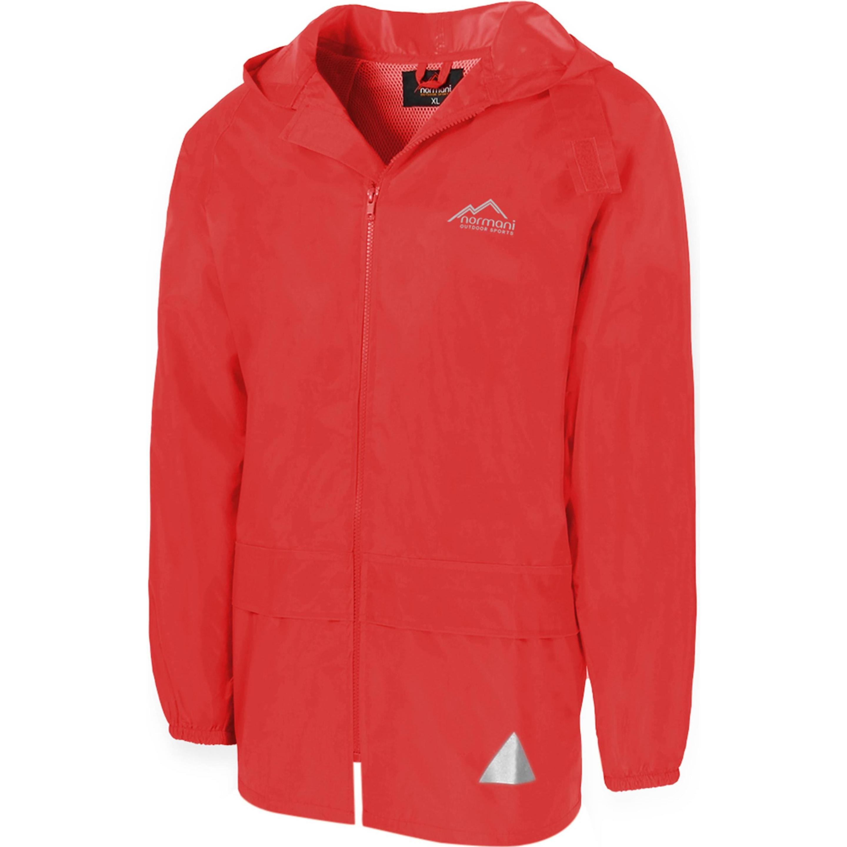 Normani, Herren, Jacke, Regenjacke Tampere - 1233 (L), Rot, L