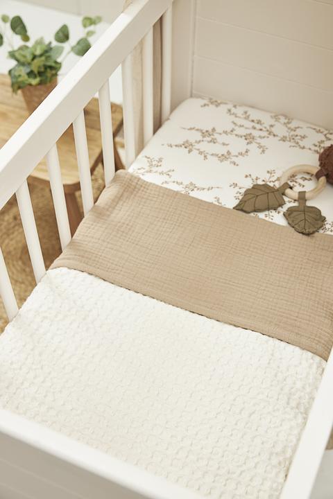 Produktbild Meyco Baby Waffle Cotton babydecke gross - - 100x150cm
