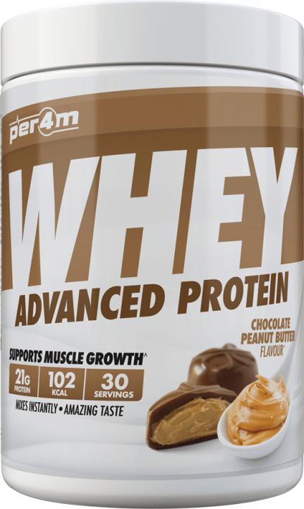 Produktbild Per4m Whey Advanced Protein (900 g, Chocolate Peanut Butter)