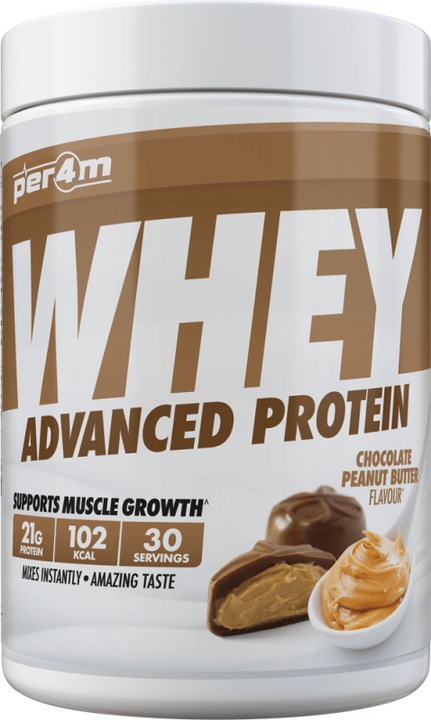 Actual product image Per4m Whey Advanced Protein (Chocolate Peanut Butter, 1 pcs., 900.90 g)