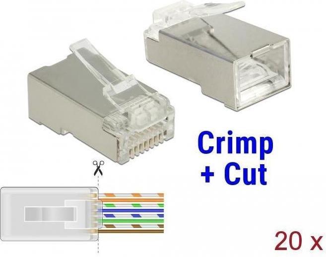 Produktbild Delock Netzwerkanschluss (Netzwerkkabel Stecker)