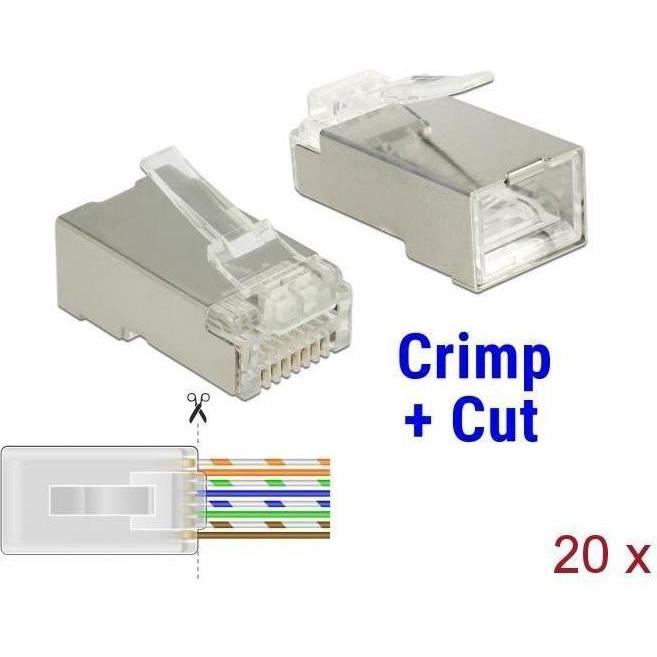 Thumbnail - Delock Netzwerkanschluss (Netzwerkkabel Stecker), Netzwerk Zubehör