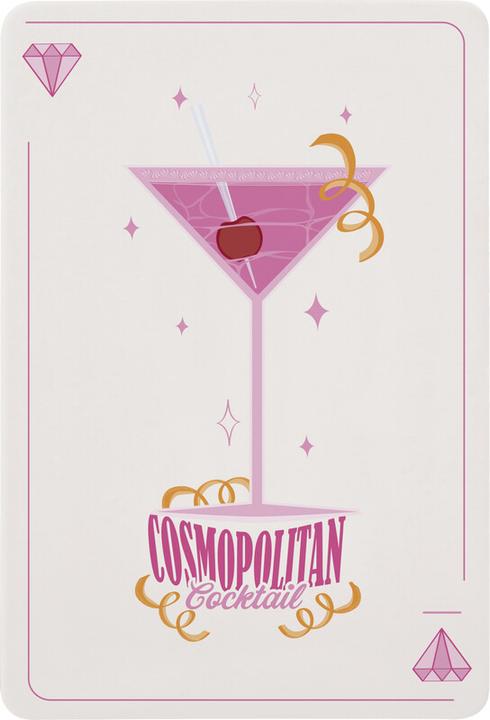 Immagine prodotto Belius Penna a sfera The Cocktail Menu (Blu, Pink)