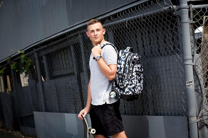 Actual product image J World York Sundance Rolling Backpack