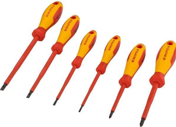 Actual product image Knipex Screwdriver Set (Slotted screws, Phillipps cross recess (PH))
