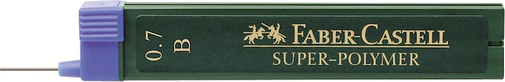 Faber-Castell Superpolymeer (0.70 mm, B, 12 x)
