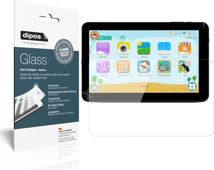 Produktbild Dipos Displayschutz Anti-Shock (2 Stück, Xgody T901)