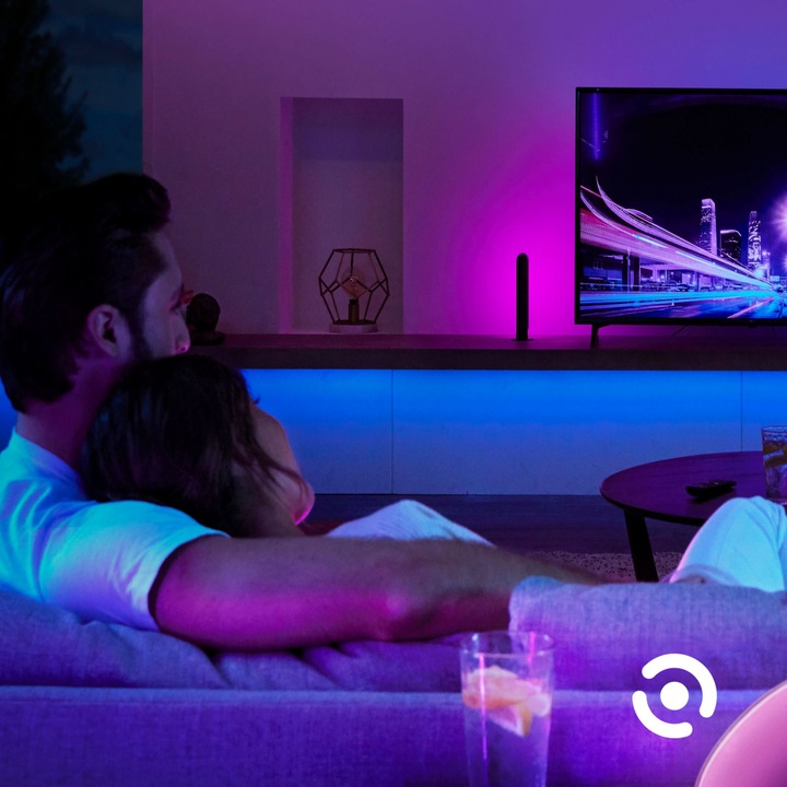 Actual product image Philips Hue Lightstrips BT Extension (RGBW, 100 cm, Indoor)
