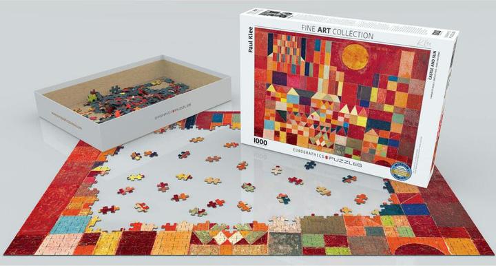 Actual product image Eurographics Castle and Sun by Paul Klee (1000 pieces)