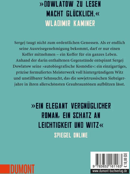 Produktbild Der Koffer (Deutsch, Sergej Dowlatow, 2010)