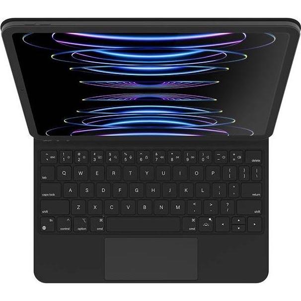 Thumbnail - JCPAL FolioKeys Pro Slim Keyboard Case with Trackpad for iPad Pro 13 (M4, 2024) - International English (Eng. Int.), Tab...