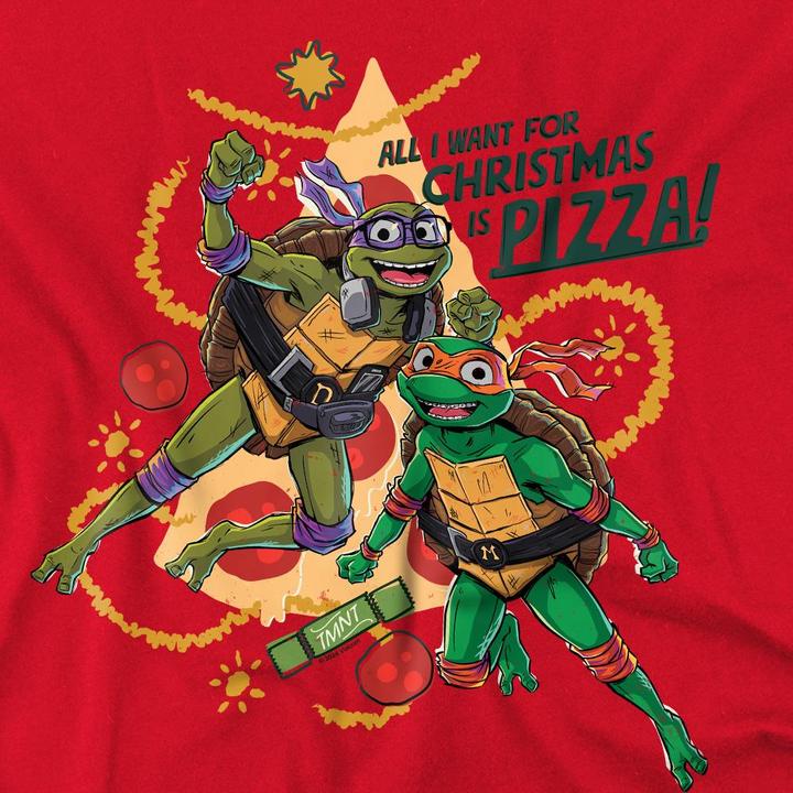 Produktbild Teenage Mutant NT TShirt weihnachtliches Design (L)