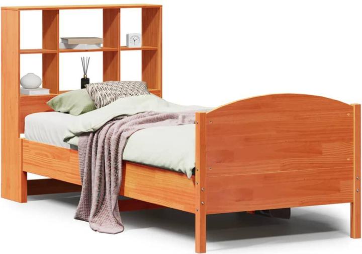 Produktbild vidaXL Bücherregalbett (75 x 190 cm)