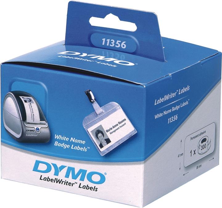 Produktbild Dymo S0722560 Blanko Namensschilder (41 mm)